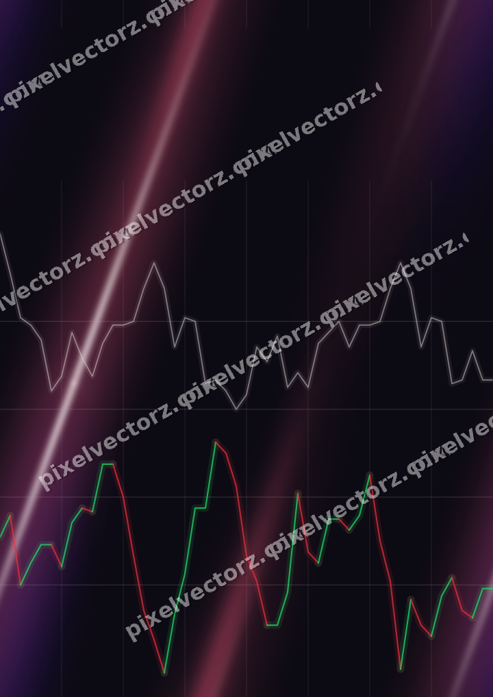 Nahtloser Neon Diagramm Hintergrund in Rosa und Bernstein