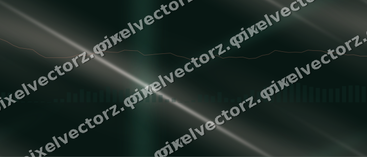 Nahtloser Neon Diagramm Hintergrund in Dunkelgrün und Orange