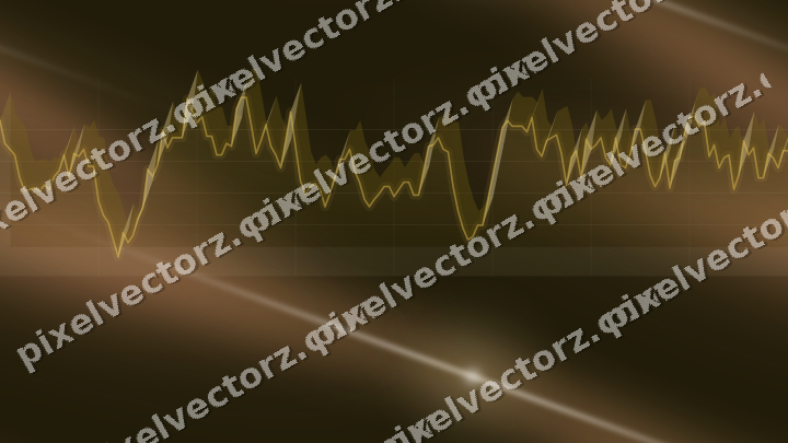 Nahtloser Neon Diagramm Hintergrund in Bernstein und Orange