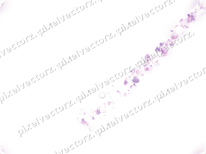 Nahtloser Sternenschweif in Magenta auf transparentem Grund