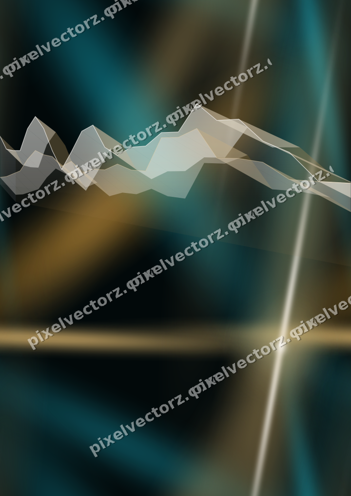 Nahtloser Neon Diagramm Hintergrund in Bernstein und Petrol