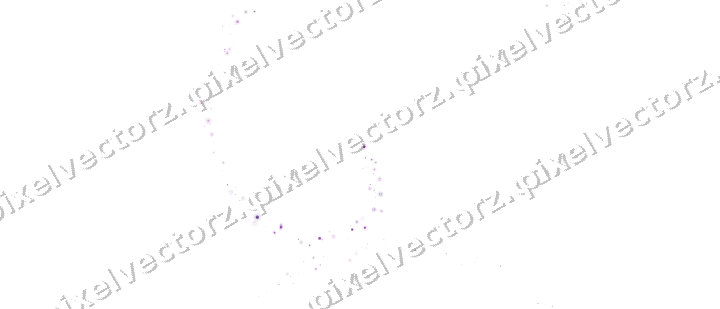 Nahtlose Glitzerspirale in Violett auf transparentem Grund