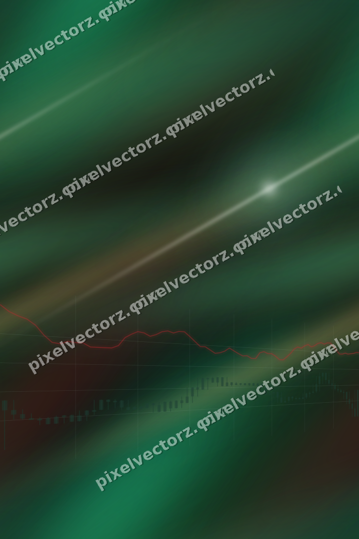 Nahtloser Neon Diagramm Hintergrund in Grün und Rot