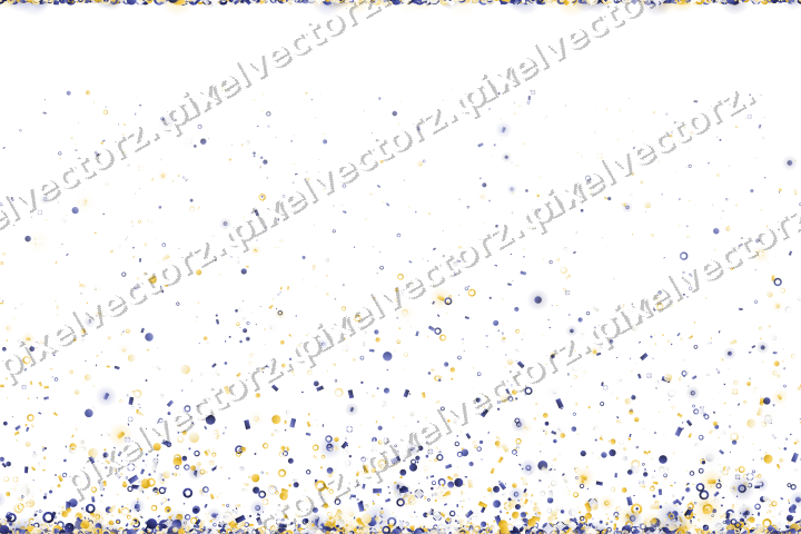 Nahtloser Glitzeraufstieg in Dunkelblau auf transparentem Grund