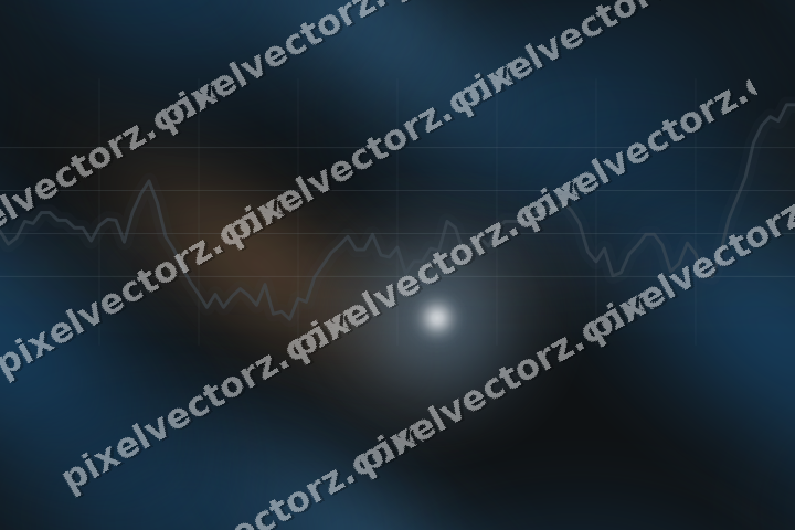 Nahtloser Neon Diagramm Hintergrund in Blau und Orange