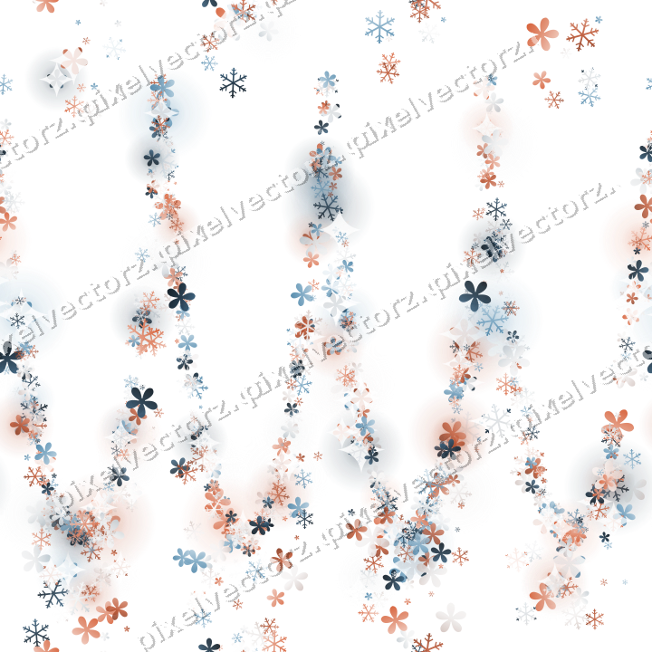 Nahtlose Glitzergirlande in Orange und Türkis auf transparentem Grund