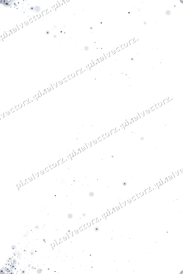 Nahtloser Glitzerfächer aus Funken auf transparentem Grund