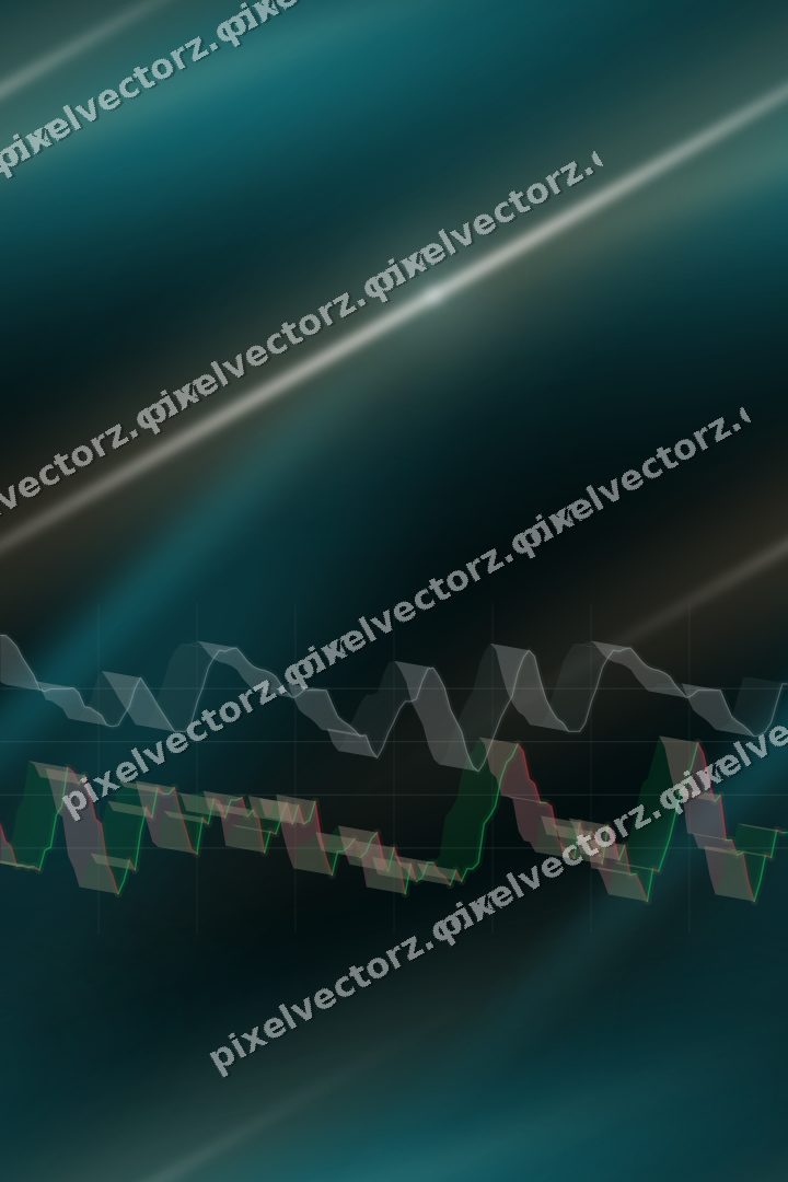Nahtloser Neon Diagramm Hintergrund in Petrol und Orange
