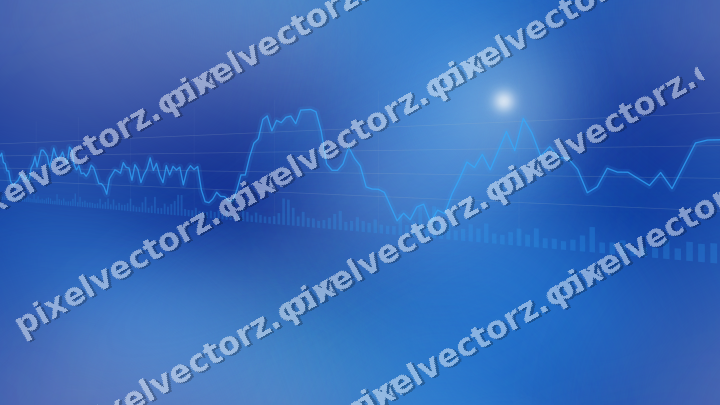 Nahtloser Neon Diagramm Hintergrund in Türkis und Blau