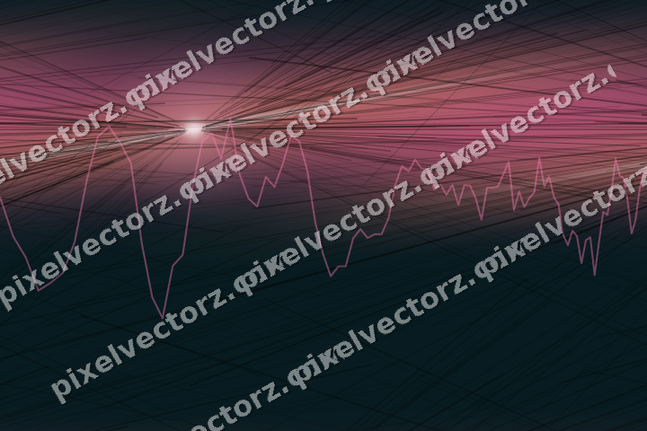 Nahtloser Neon Diagramm Hintergrund in Rosa und Türkis