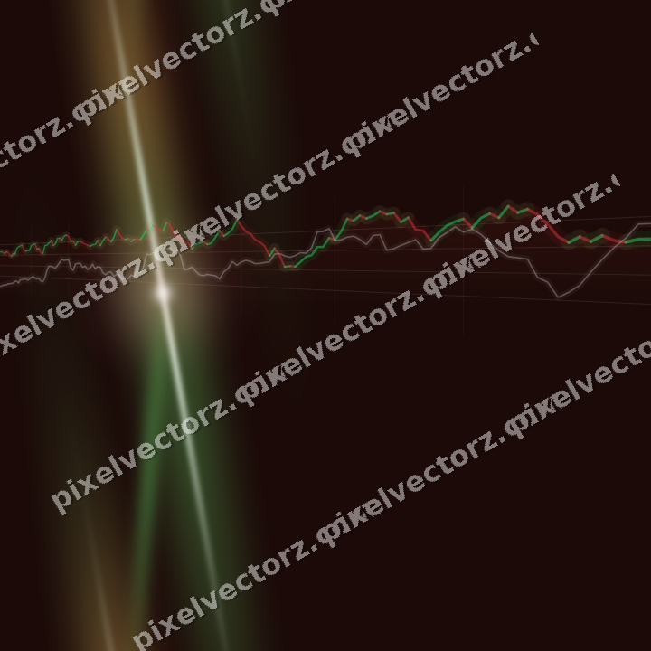 Nahtloser Neon Diagramm Hintergrund in Rot und Orange