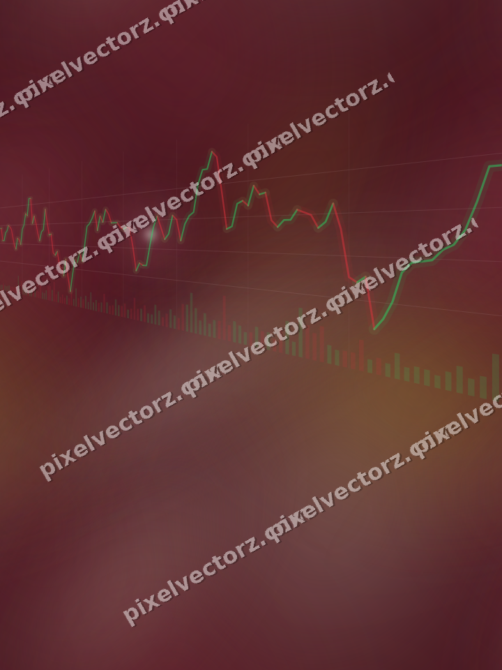 Nahtloser Neon Diagramm Hintergrund in Dunkelrosa und Rot
