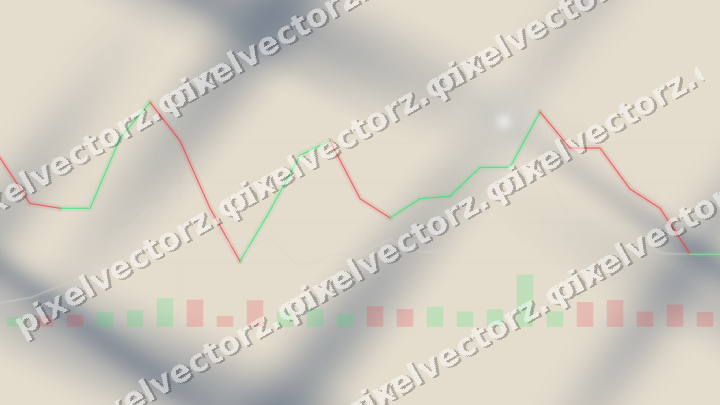 Nahtloser Pastell Diagramm Hintergrund in Bernstein und Grün