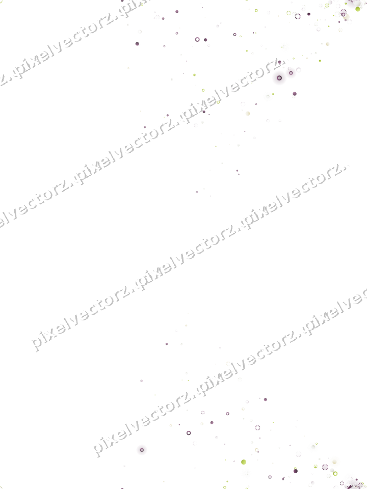Nahtloser Glitzerfächer aus Punkten und Ringen auf transparentem Grund