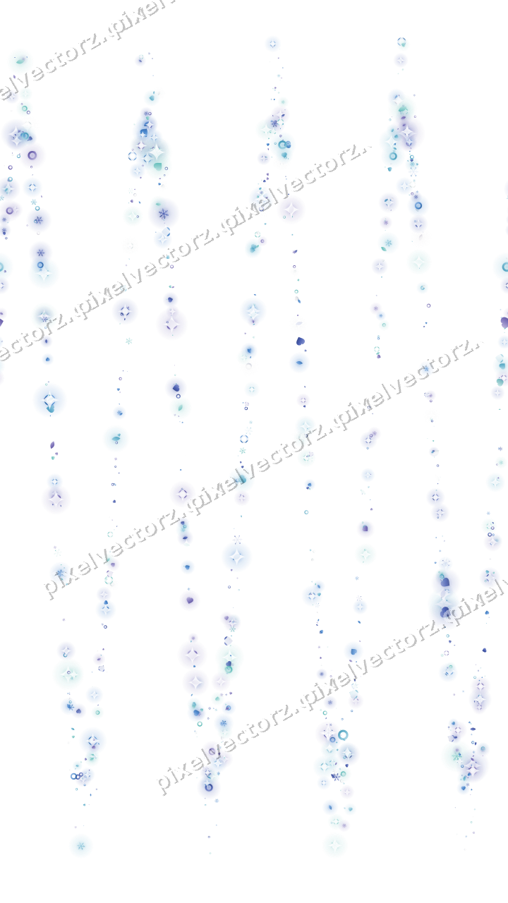 Nahtlose Glitzerwelle in Blau und Türkis auf transparentem Grund