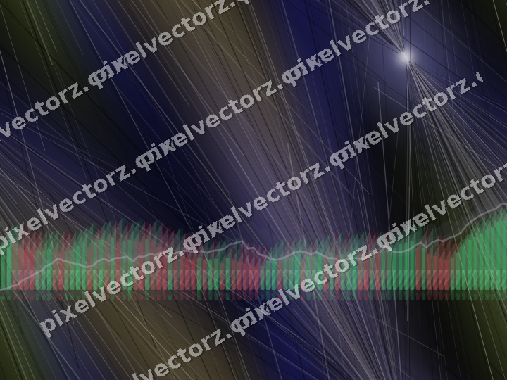 Nahtloser Neon Diagramm Hintergrund in Blau und Violett