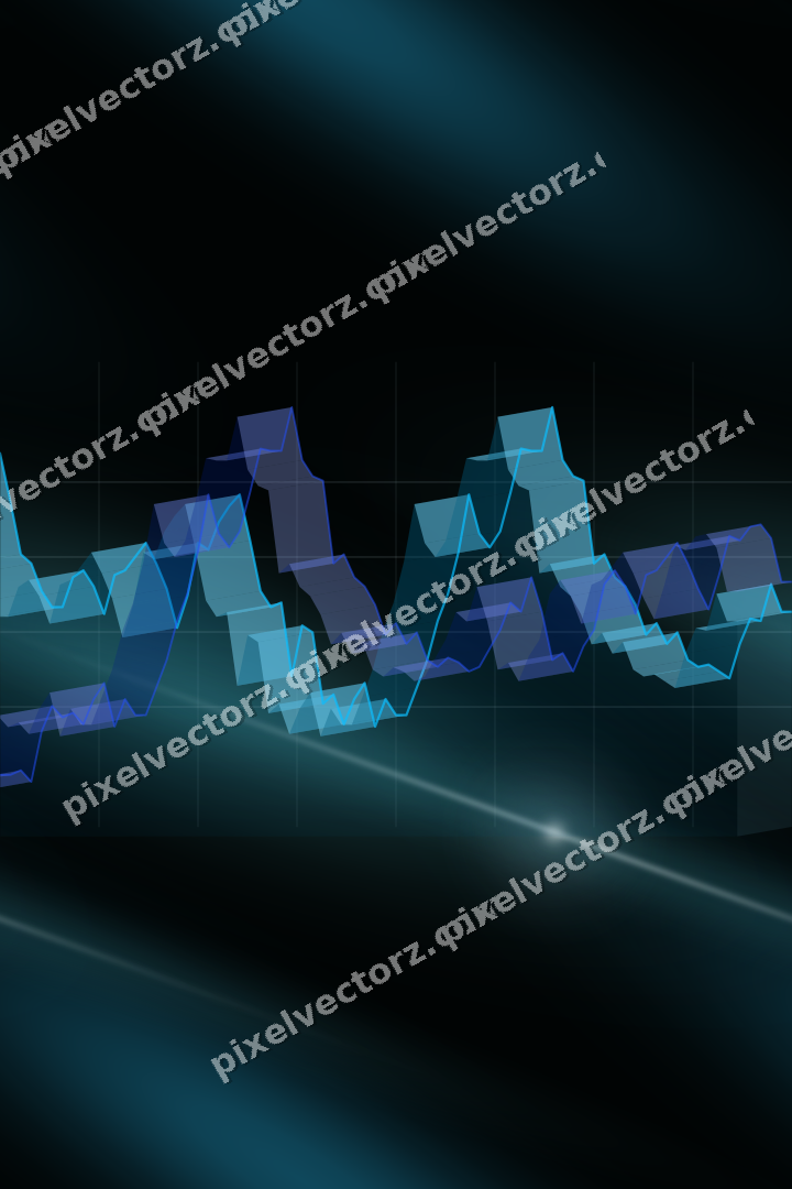 Nahtloser Neon Diagramm Hintergrund in Türkis und Petrol