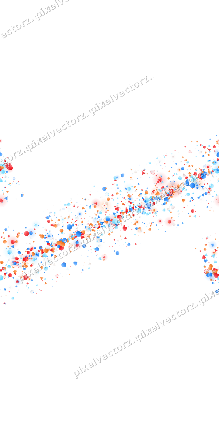 Nahtloses Glitzerband aus Herzen und Punkten auf transparentem Grund