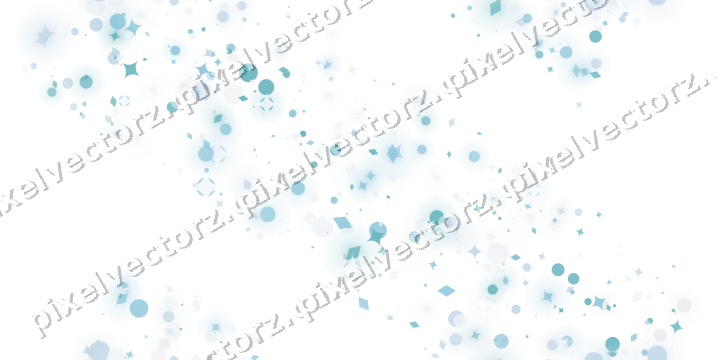 Nahtloses Glitzerband aus Funken und Punkten auf transparentem Grund