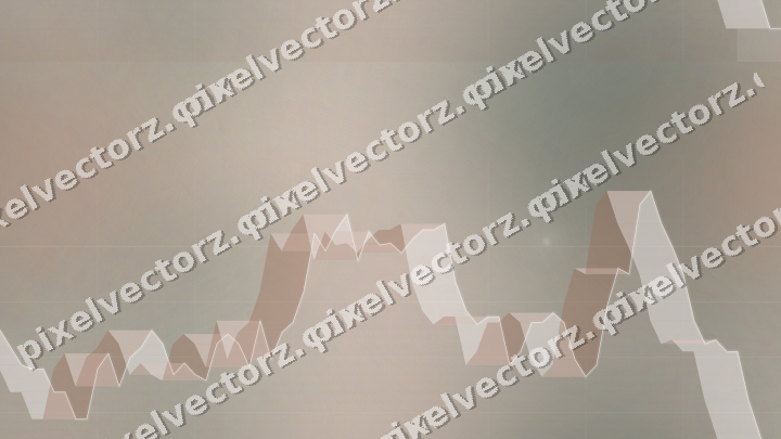 Nahtloser Pastell Diagramm Hintergrund in Dunkelgrün und Orange