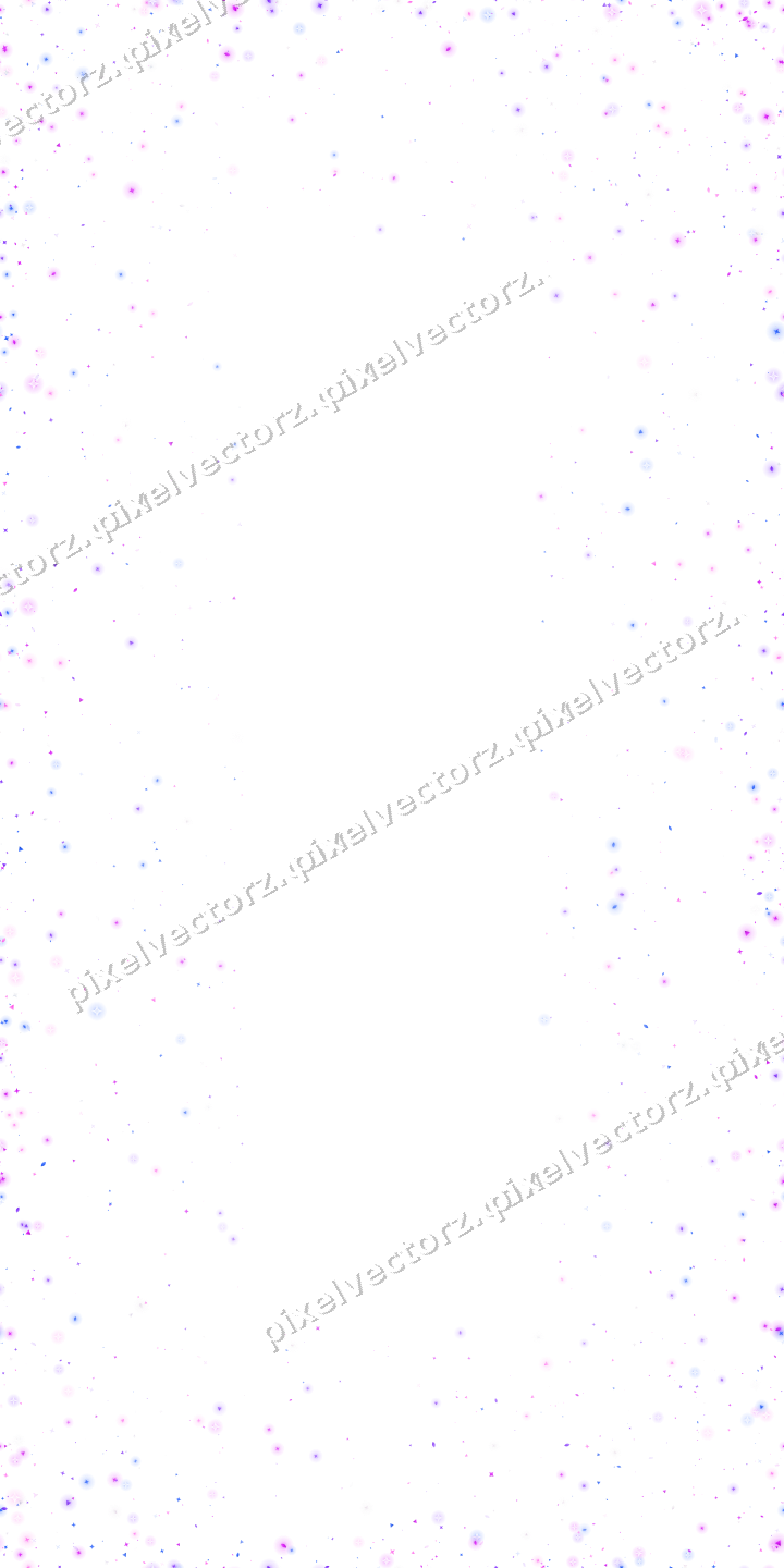 Nahtlose Glitzervignette in Violett und Blau auf transparentem Grund
