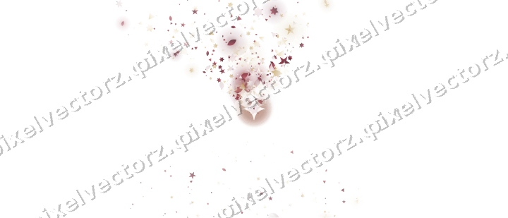 Nahtloser Glitzerfächer in Dunkelrosa und Rot auf transparentem Grund