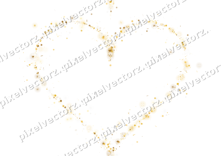 Nahtloses Glitzerherz auf transparentem Grund