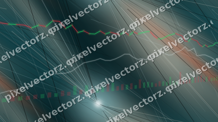 Nahtloser Neon Diagramm Hintergrund in Dunkelpetrol und Orange