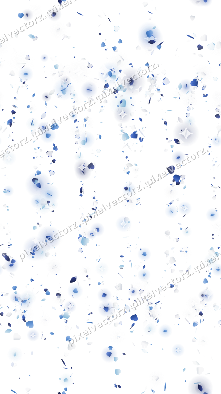 Nahtlose Glitzergirlande in Blau und Türkis auf transparentem Grund