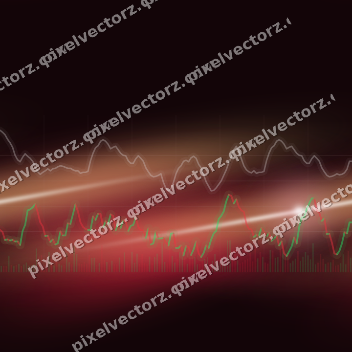 Nahtloser Neon Diagramm Hintergrund in Rosa und Rot
