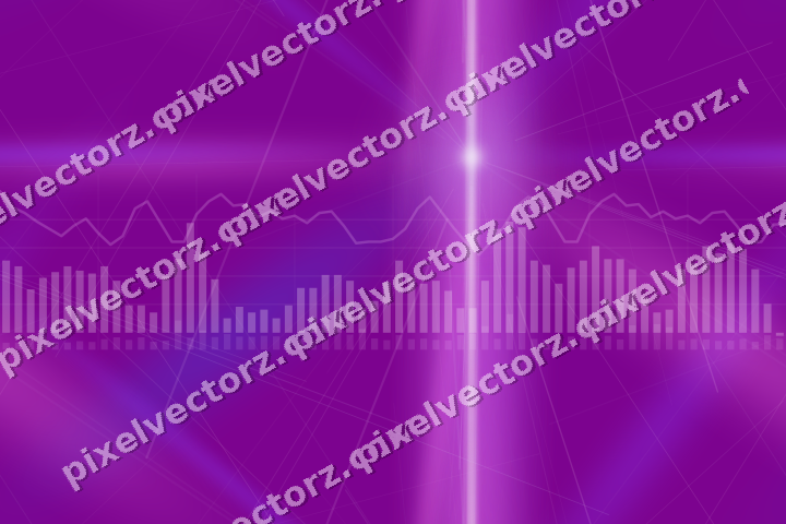 Nahtloser Neon Diagramm Hintergrund in Violett und Blau