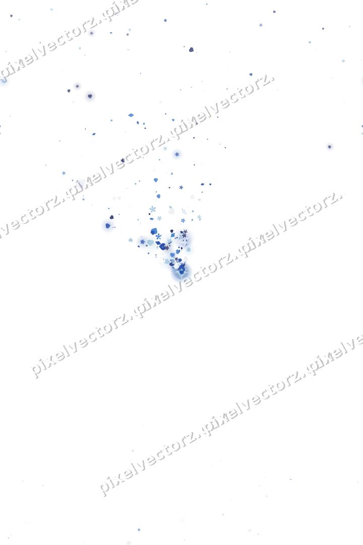 Nahtloser Glitzerfächer aus Herzen und Blüten auf transparentem Grund