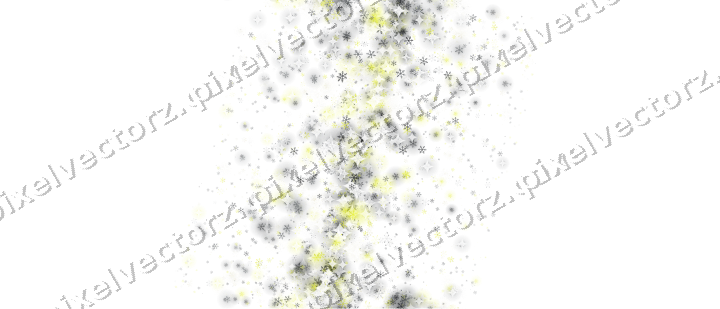 Nahtloses Glitzerband aus Schneeflocken auf transparentem Grund