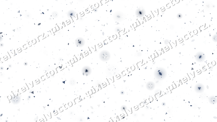 Nahtlose Glitzerstreuung in Dunkelblau auf transparentem Grund