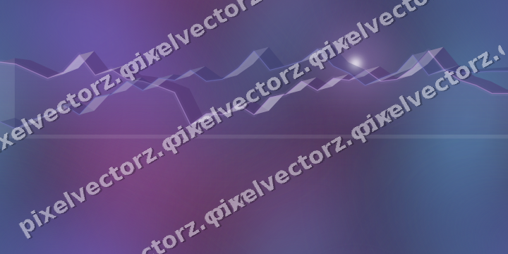 Nahtloser Neon Diagramm Hintergrund in Violett und Blau