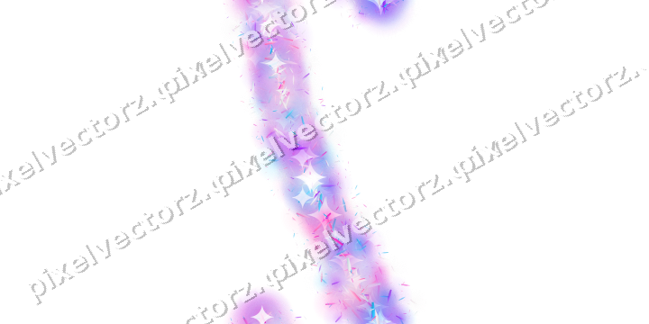Nahtloser Glitzerbogen aus Splittern auf transparentem Grund