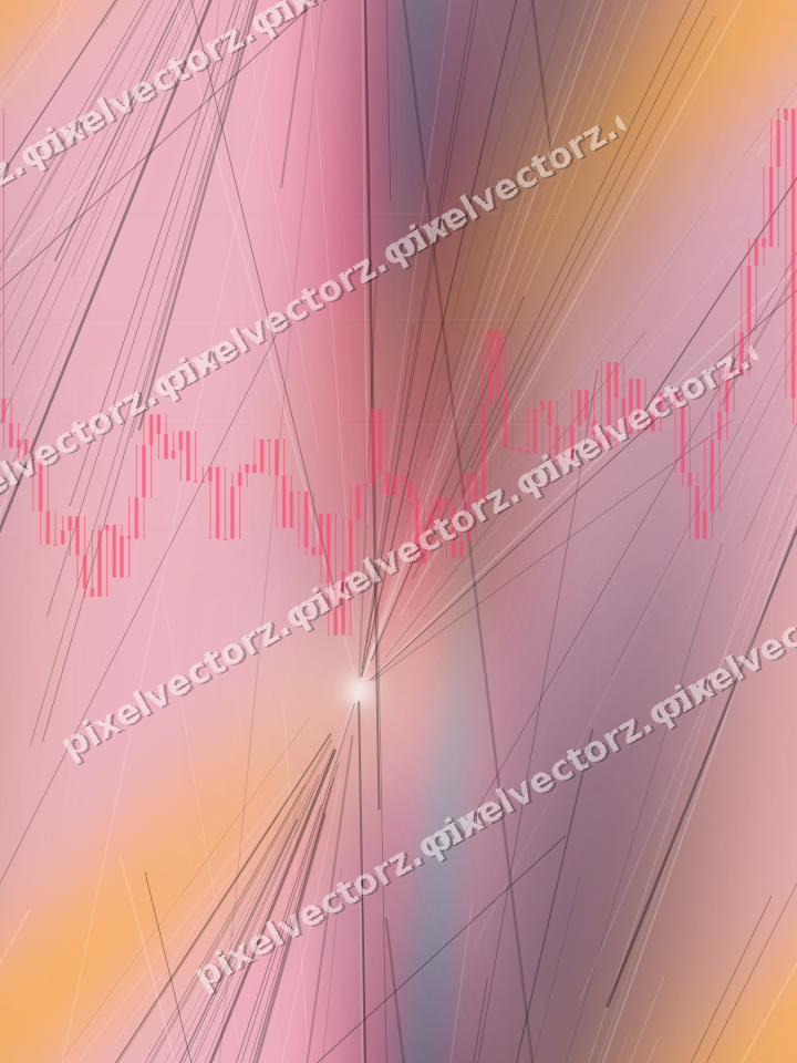 Nahtloser Pastell Diagramm Hintergrund in Rosa und Bernstein