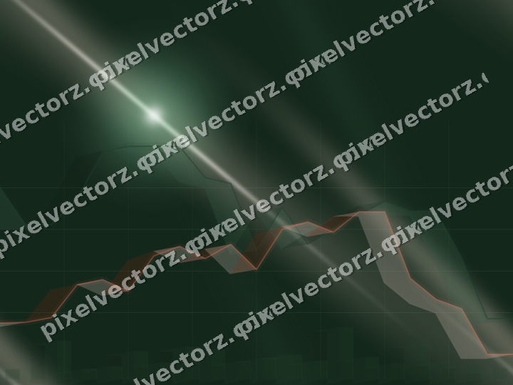 Nahtloser Neon Diagramm Hintergrund in Dunkelgrün und Rot
