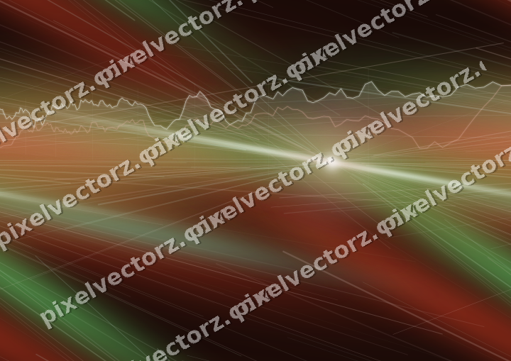 Nahtloser Neon Diagramm Hintergrund in Rot und Orange