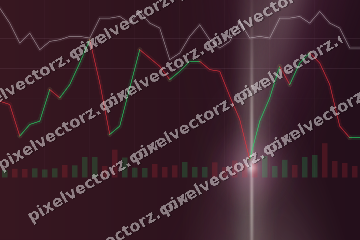 Leuchtender Neon Diagramm Hintergrund in Dunkelmagenta und Rosa
