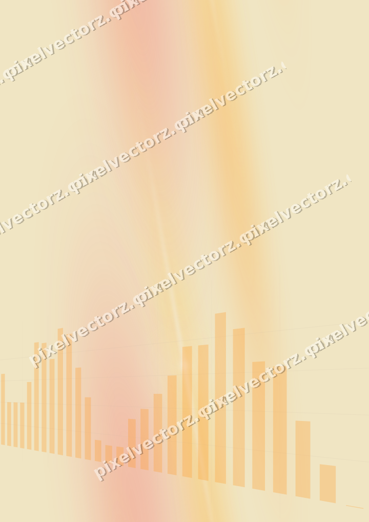 Nahtloser Pastell Diagramm Hintergrund in Orange und Bernstein