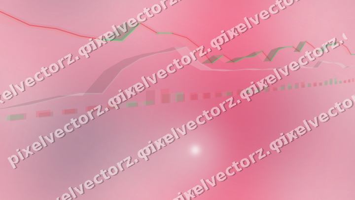 Nahtloser Pastell Diagramm Hintergrund in Rosa und Bernstein