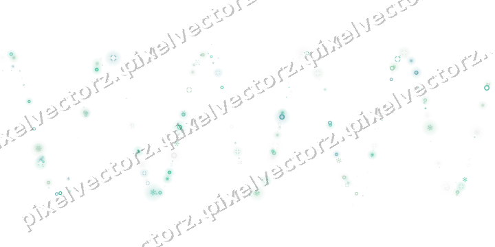 Nahtlose Glitzerwelle in Grün und Petrol auf transparentem Grund