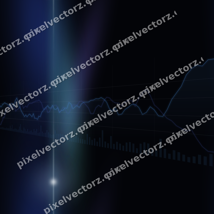Nahtloser Neon Diagramm Hintergrund in Blau und Türkis