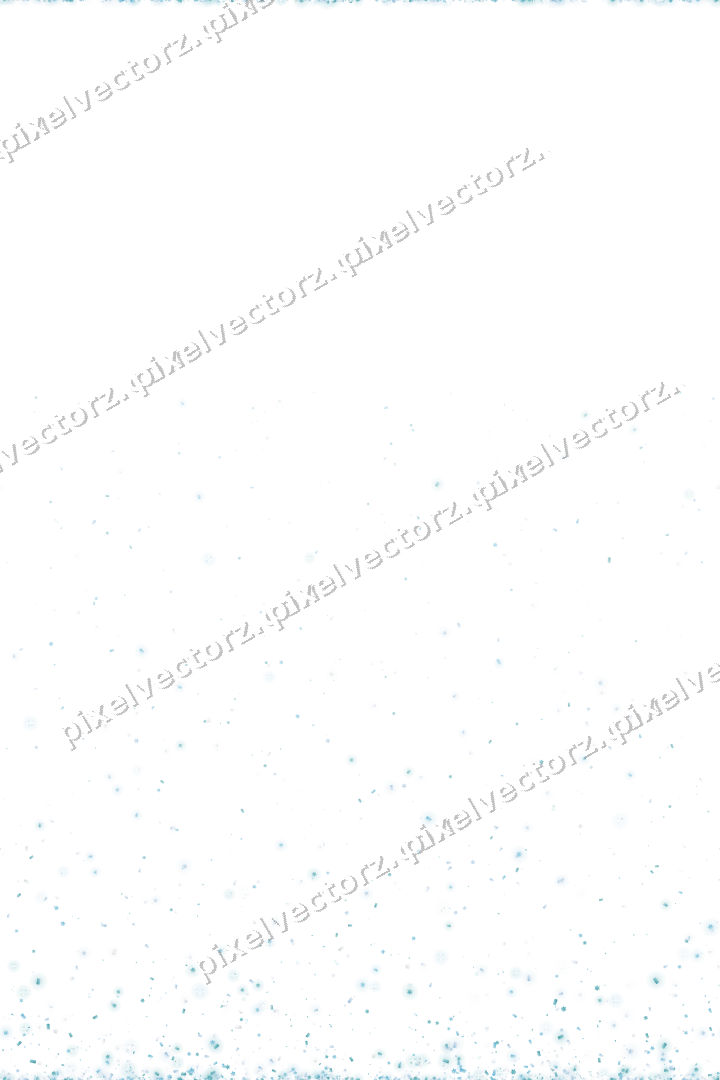 Nahtloser Glitzeraufstieg in Türkis auf transparentem Grund