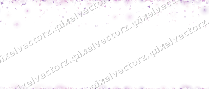 Nahtloser Glitzerregen in Magenta und Violett auf transparentem Grund