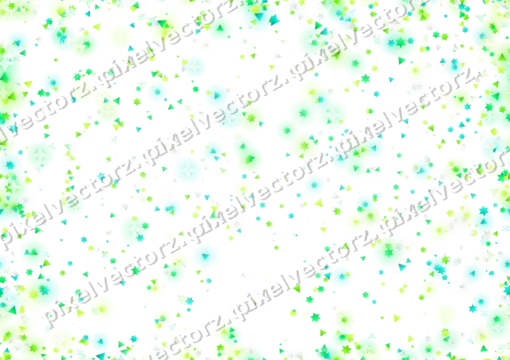 Nahtlose Glitzervignette in Grün und Limette auf transparentem Grund