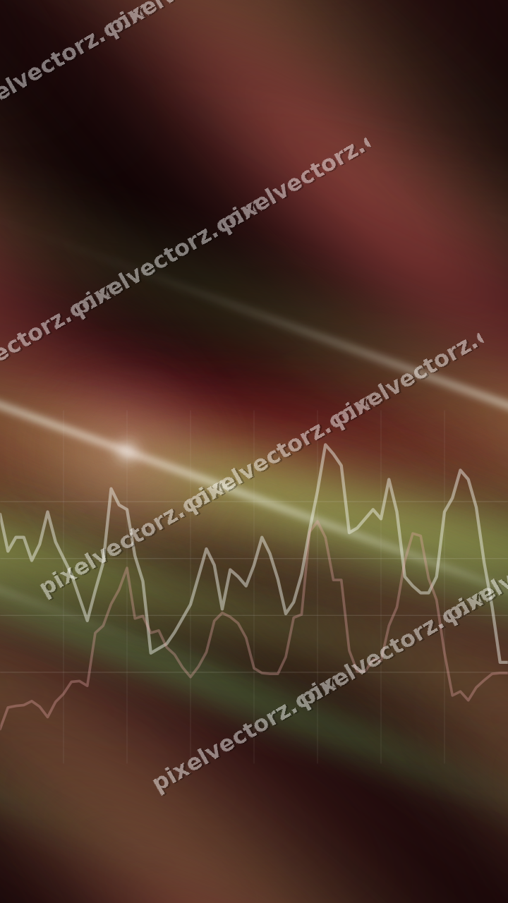 Nahtloser Neon Diagramm Hintergrund in Rot und Grün
