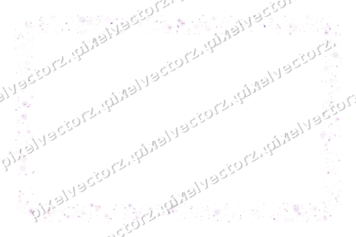 Nahtloser Glitzerrahmen in Magenta und Violett auf transparentem Grund