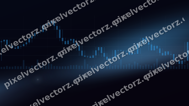 Leuchtender Neon Diagramm Hintergrund in Türkis und Blau